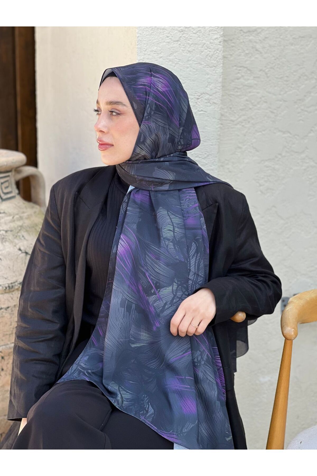 Modakaşmir-Andele Pattern Prose Shawl 2