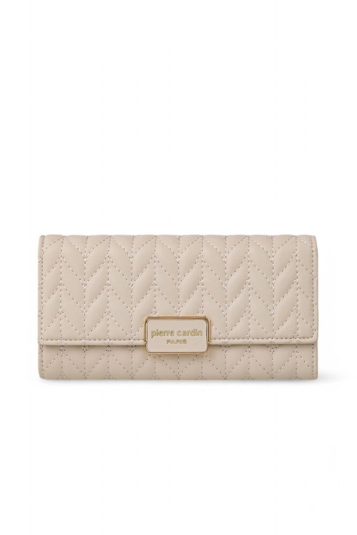کیف پول زنانه بژ 06pc25y614-klsa Pierre Cardin