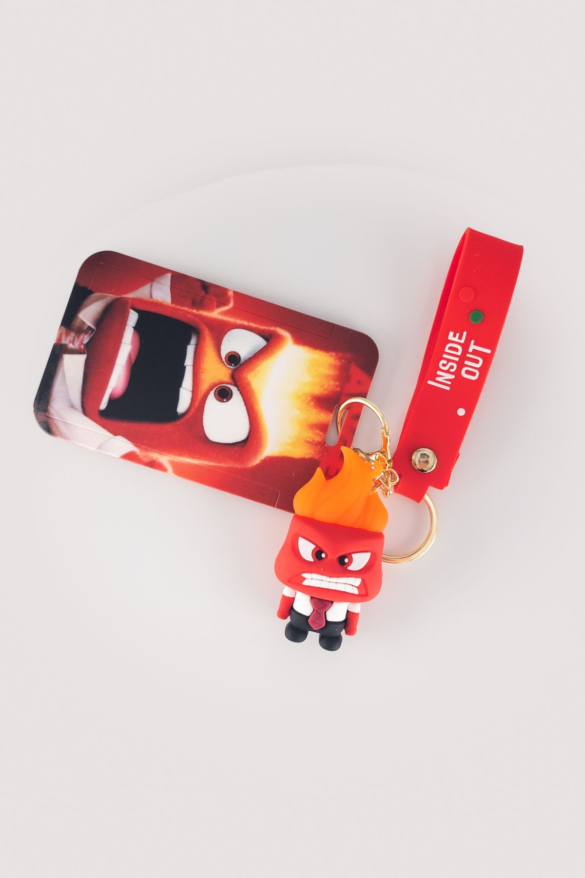 shop-Anger Character Id Card Holder and Keychain 3