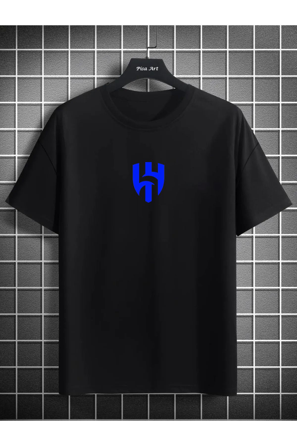 Pisa Art AL HİLAL ÖZEL TASARIM UNISEX BASIC TARAFTAR T-SHİRT