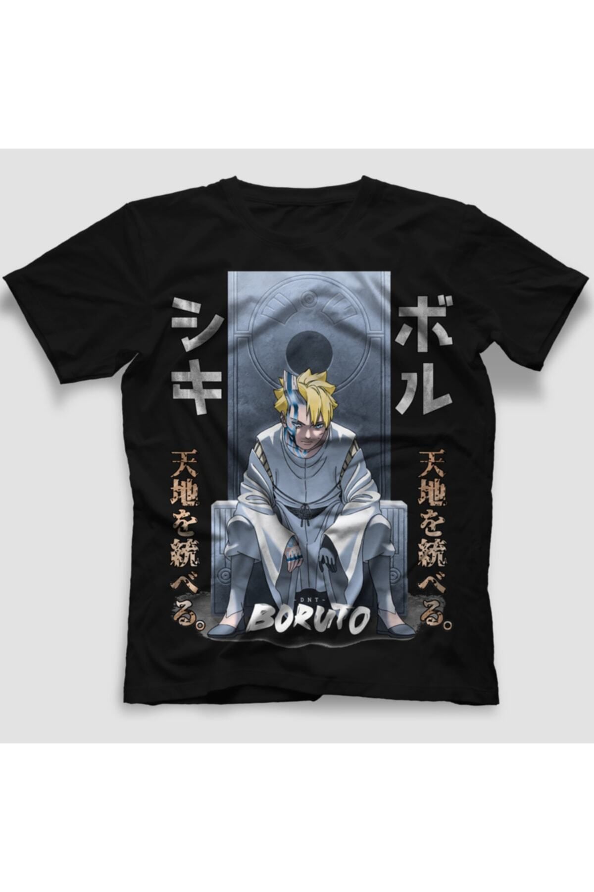 Pisa Art Boruto Tshırt Sıyah