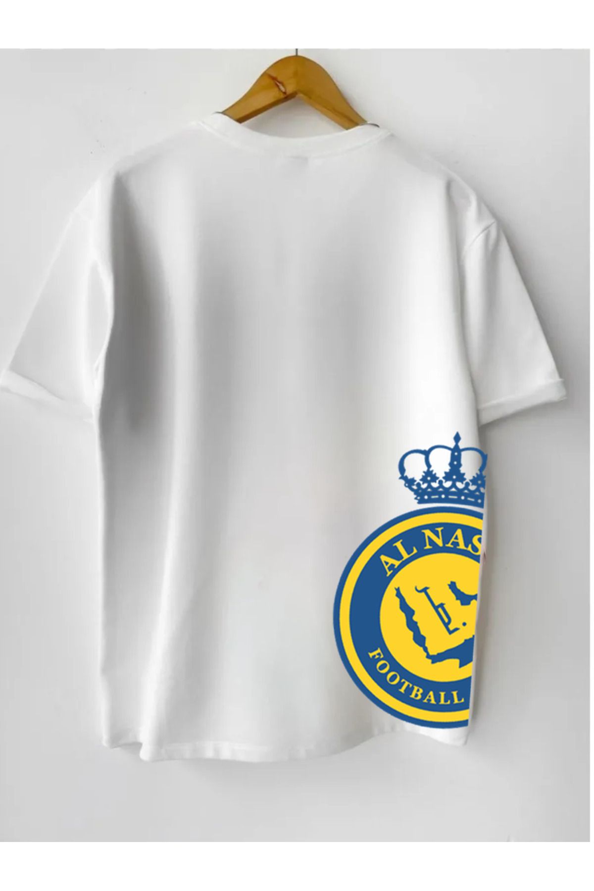 Pisa Art Al-Nassr Ön Arka Özel Tasarım T-Shirt