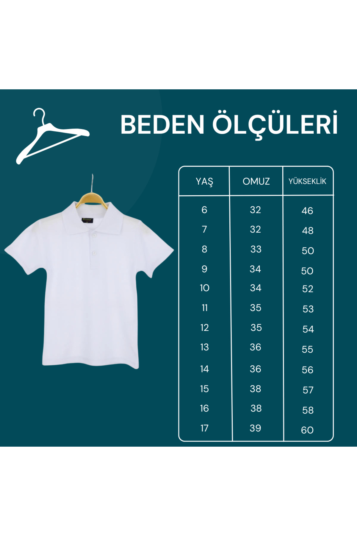 edoy Erkek Okulluk T-sirt %100 Pamuk Mevsimlik Düz Beyaz Yakalı fotoğrafı 2 (önizleme)