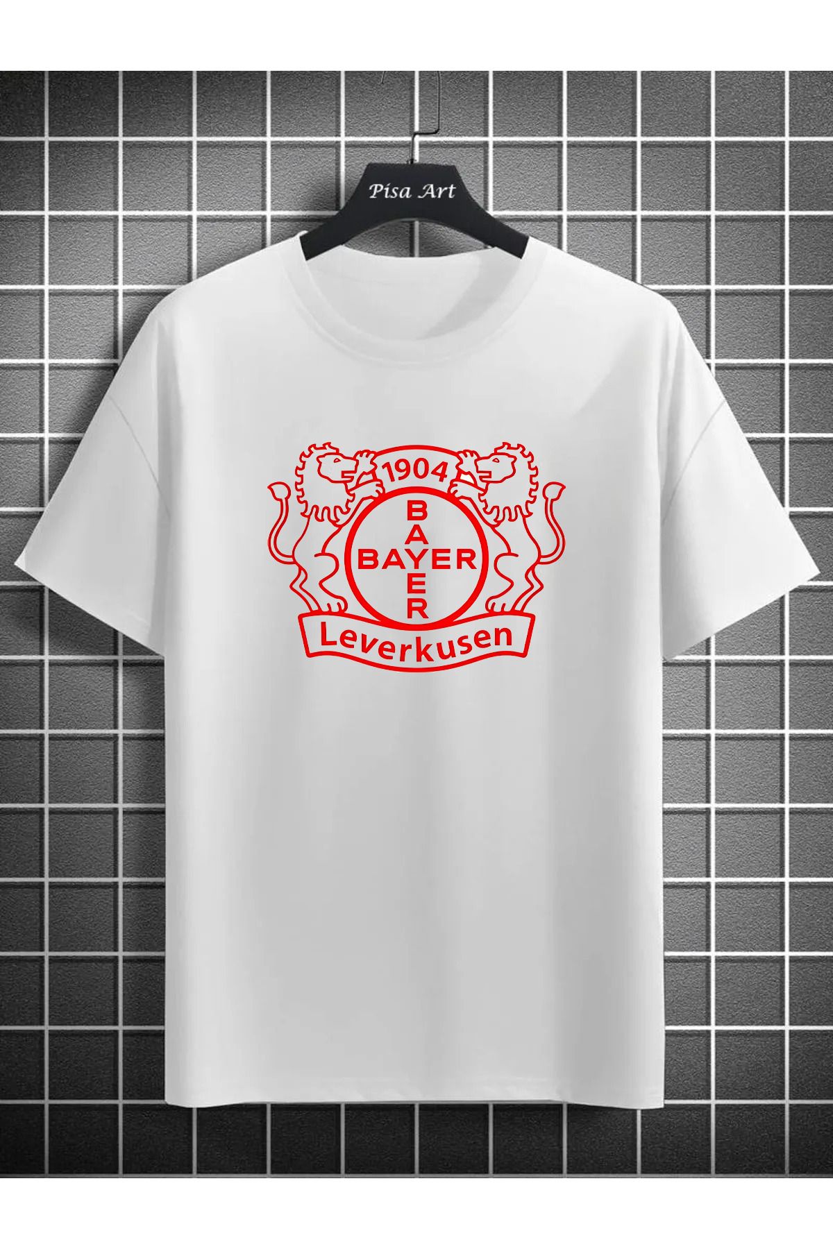 Pisa Art Leverkusen Şampiyonluk Özel Tasarım Taraftar T-Shirt
