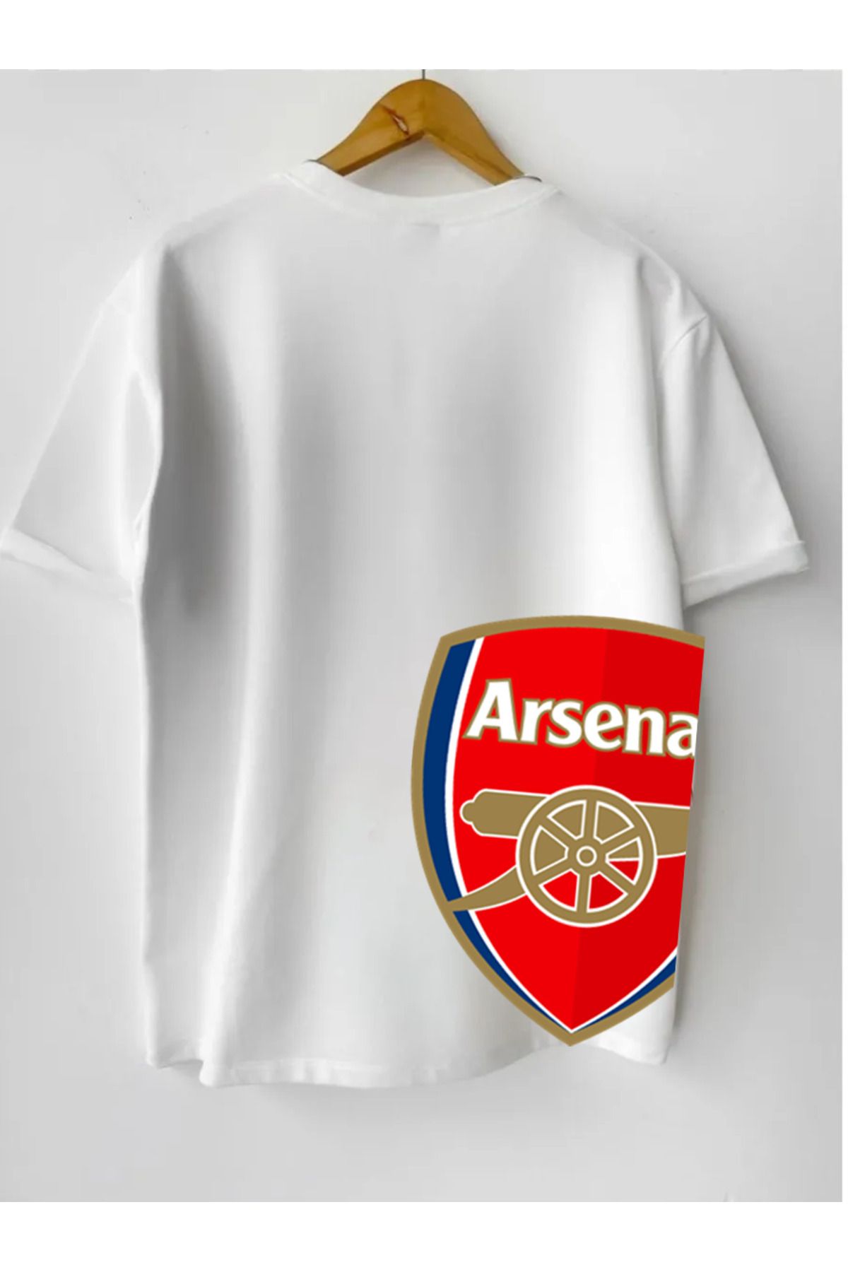 Pisa Art Arsenal Ön Arka Özel Tasarım Unisex Taraftar T-Shirt