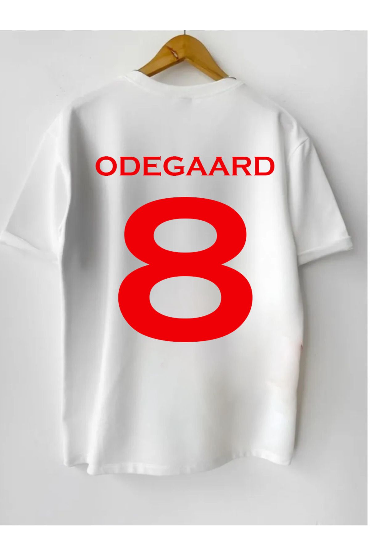Pisa Art ARSENAL X ODEGAARD 8SIRT DETAYLI ÖZEL TASARIM TARAFTAR T-SHİRT