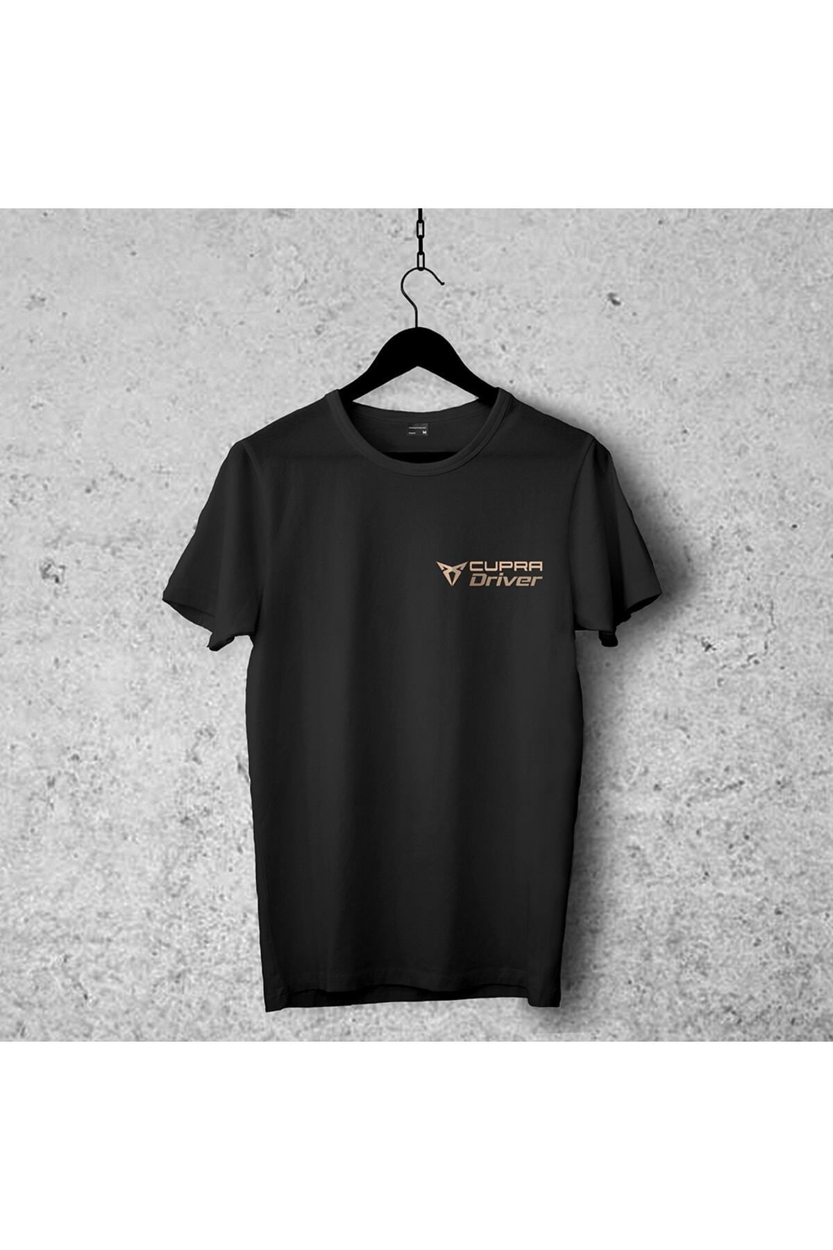 Pisa Art Seat Cupra Driver Tasarımlı Tshirt 2, Unisex Premium Çatlama Solma Yapmaz , Otomobil