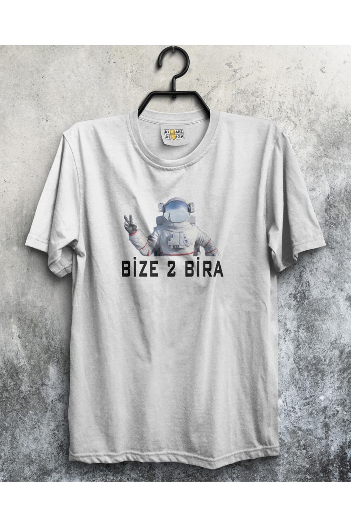 Pisa Art Bize 2 Bira Tasarımlı 20/1 Compact Baskılı T-shirt
