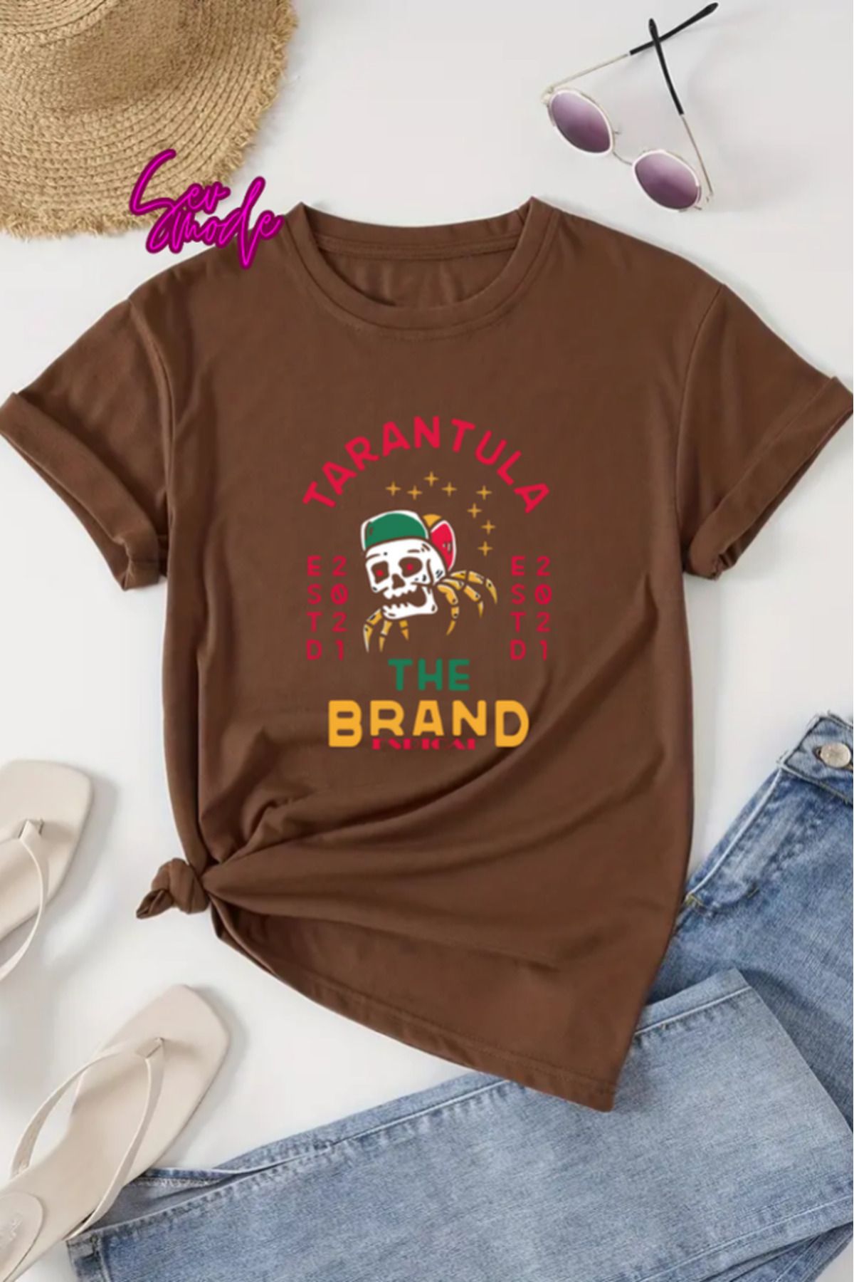 SevMode Tricou Unisex Imprimat Pentru Copii Unisex - 5-6 ani