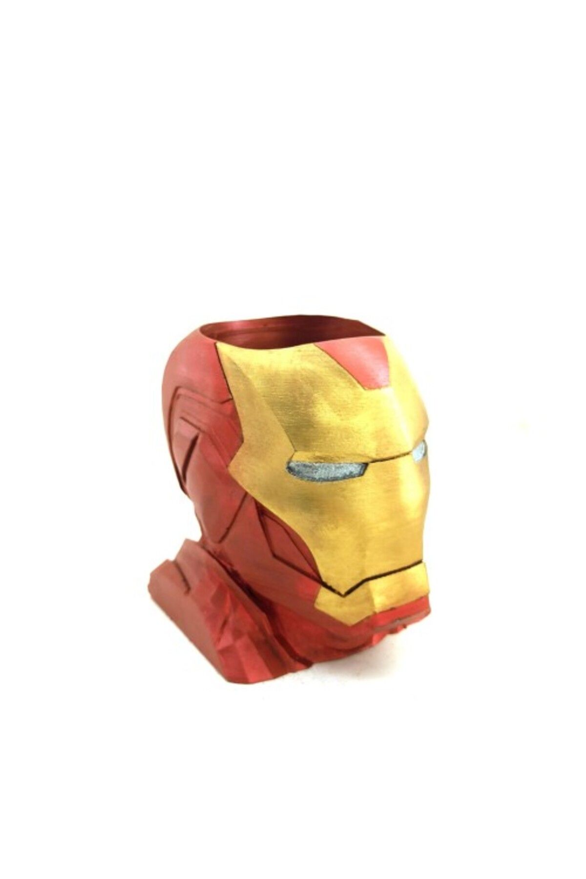 Mu Art Ahşap Polyester Iron Man Kalemlik