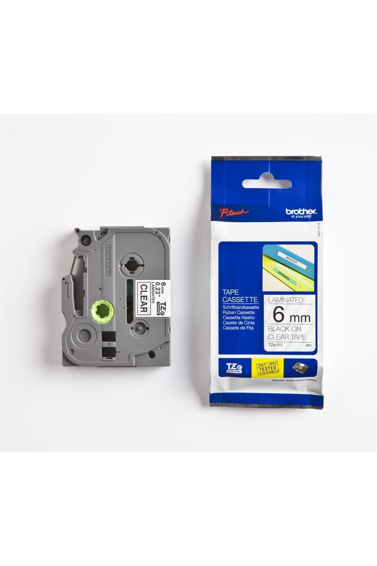 Vobotek Teknoloji Brother TZE-661 36mm Sarı Üzeri Siyah Etiket