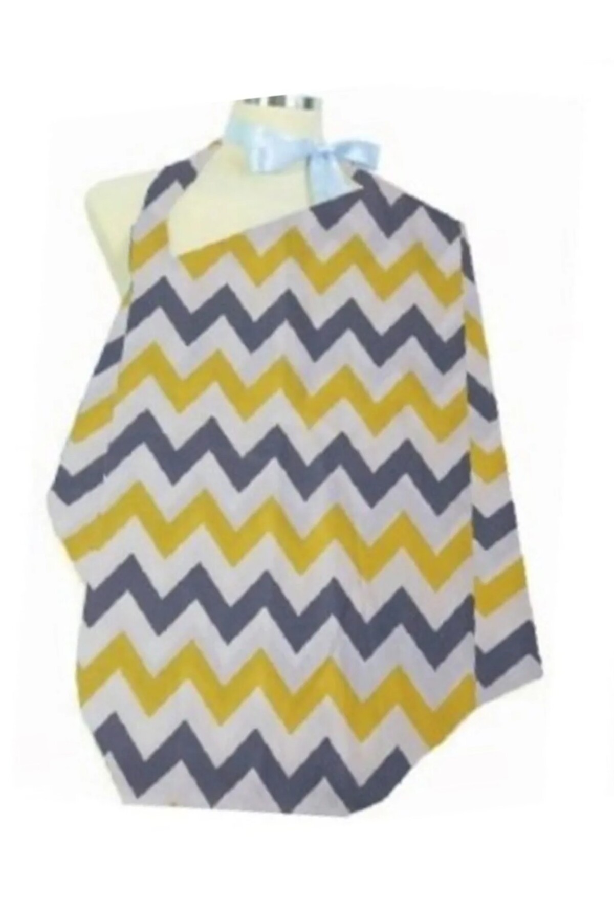 BAŞKAYA SHOPPİNG Bebek Emzirme Mama Önlüğü Ayarlanabilir Cırt Askılı 3 fotoğrafı 2 (önizleme)