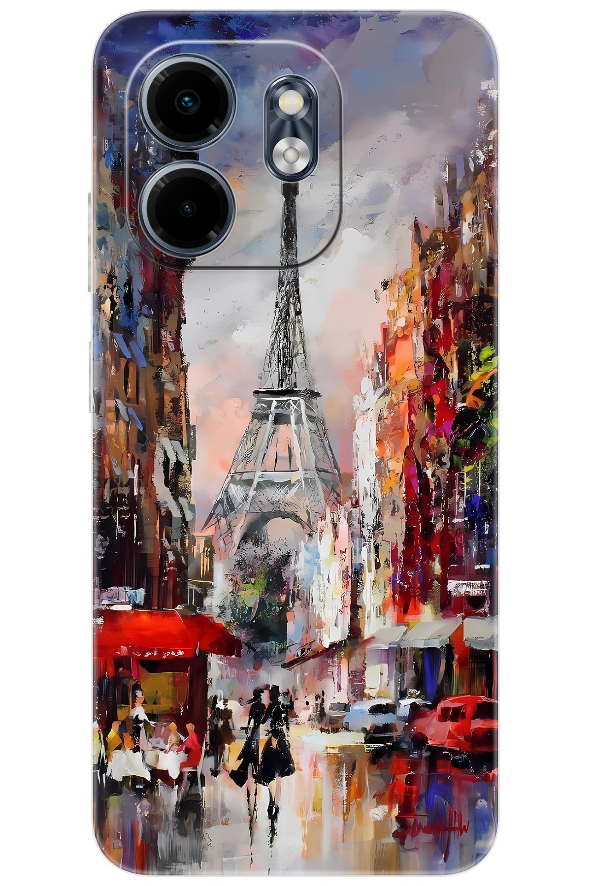 Ceppare iNfinix Smart 9 (X6532) Uyumlu Kılıf Desen Baskılı Silikon Eyfel Kulesi STK:1010 CP-7rAsmzm