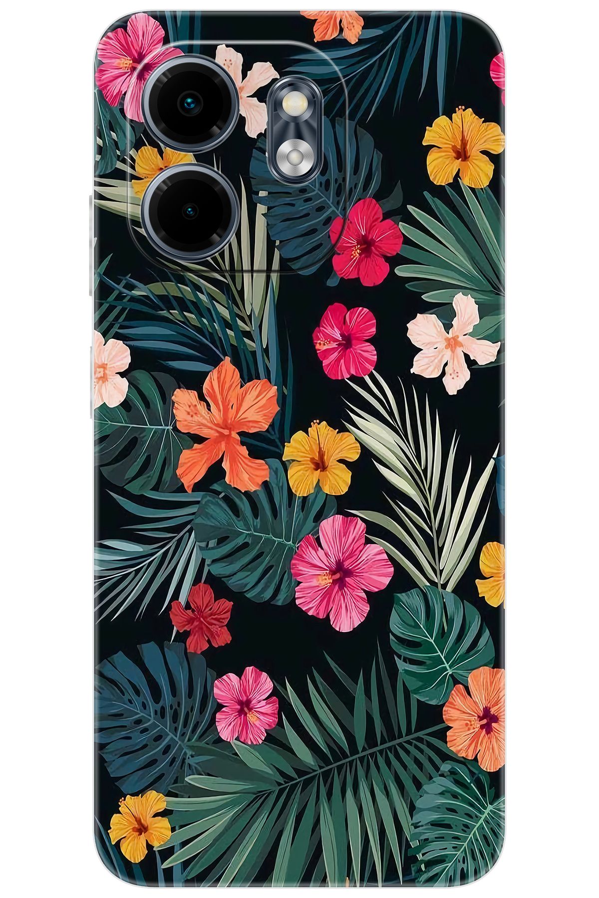 Ceppare iNfinix Smart 9 (X6532) Uyumlu Kılıf Desen Baskılı Silikon Çiçekler STK:632 CP-zQBz6fQ