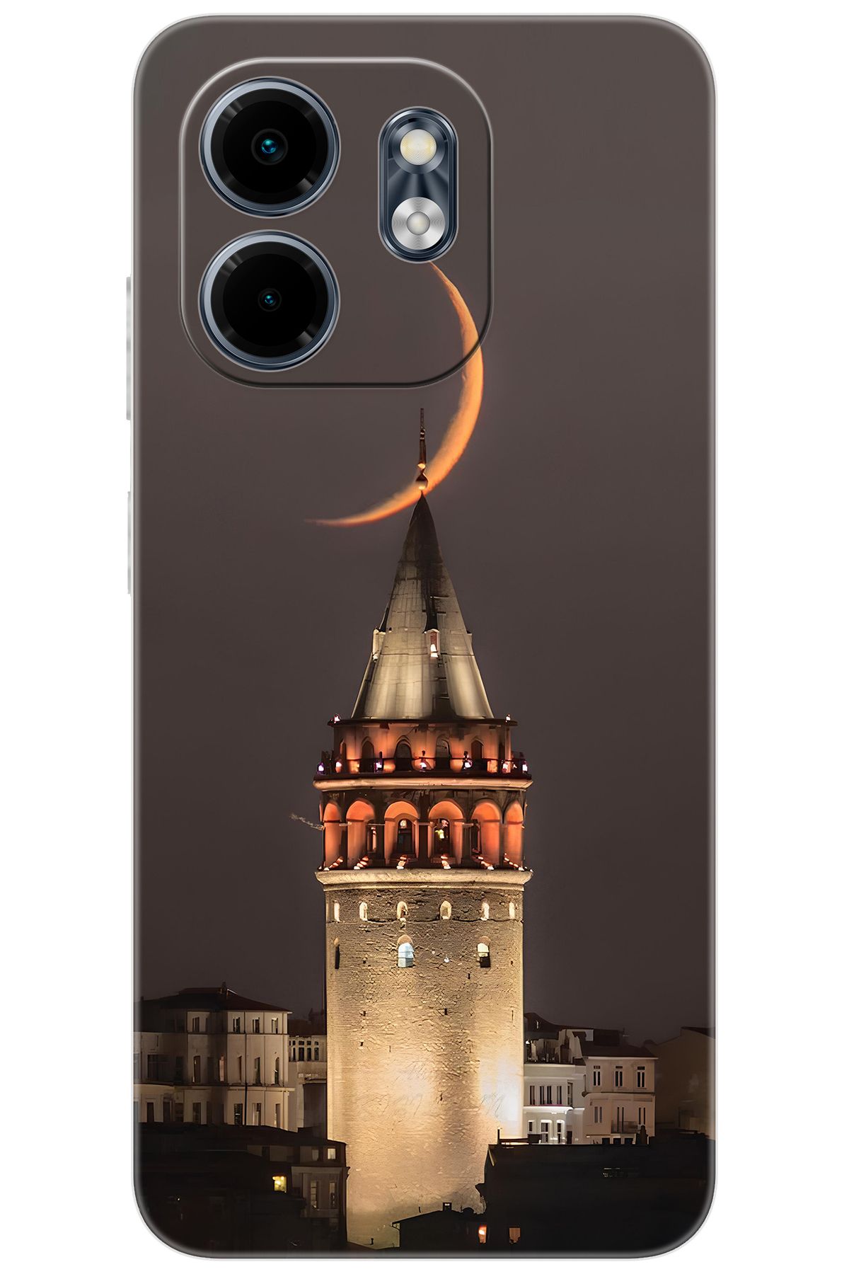 Ceppare iNfinix Smart 9 (X6532) Uyumlu Kılıf Desen Baskılı Silikon Galata Kulesi STK:673 CP-2kYLZHl