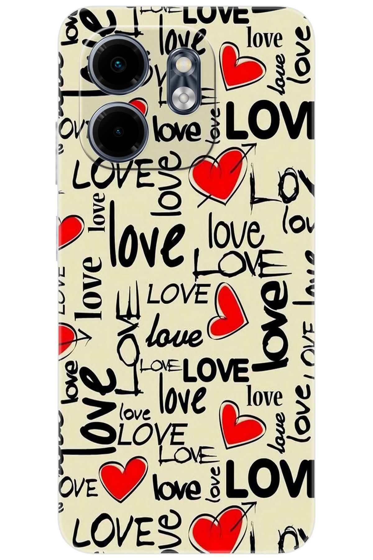 Ceppare iNfinix Smart 9 (X6532) Uyumlu Kılıf Desen Baskılı Silikon Love Serisi STK:728 CP-b0Vmj7b