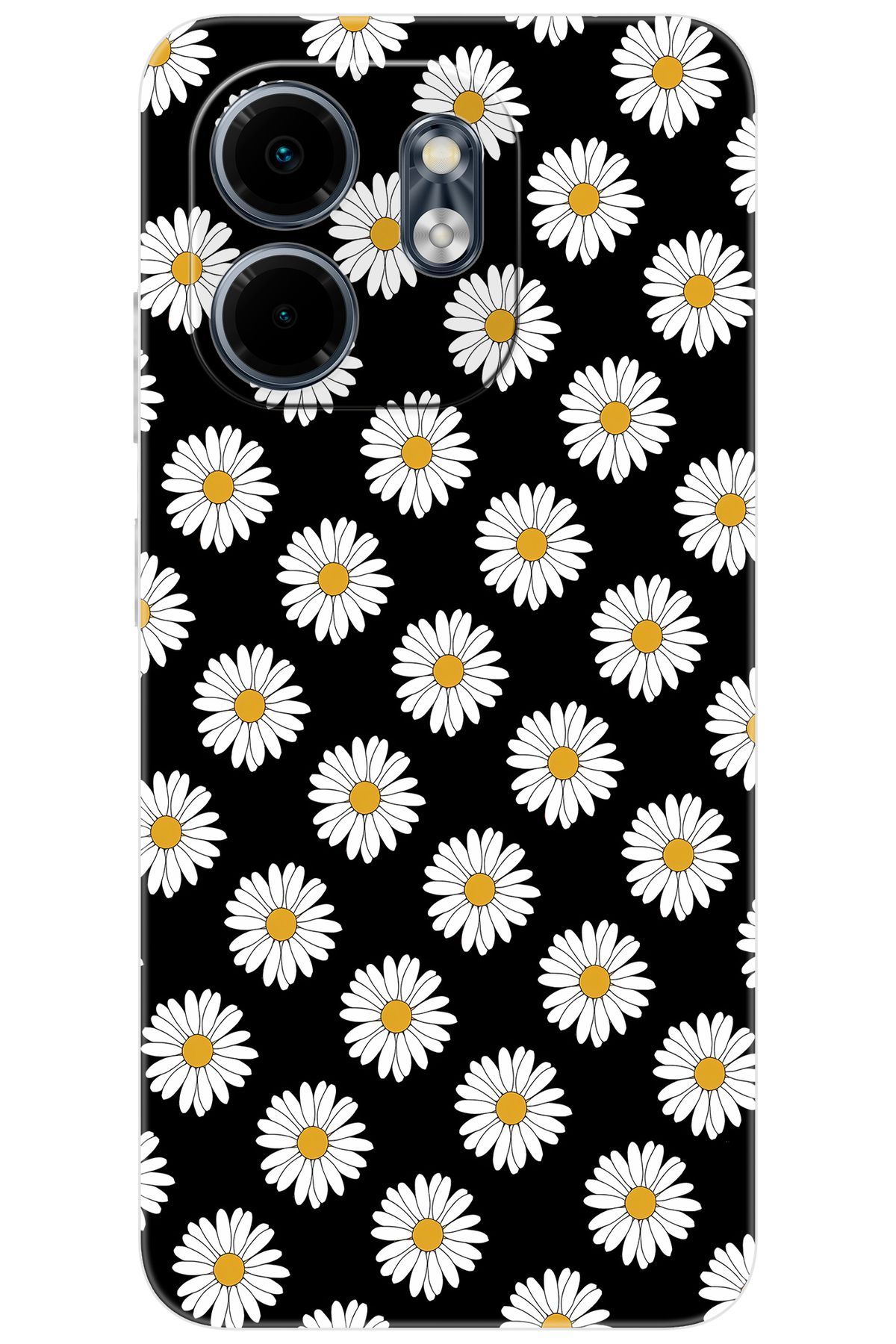 Ceppare iNfinix Smart 9 (X6532) Uyumlu Kılıf Desen Baskılı Silikon Papatya Serisi STK:634 CP-Cb0vyAg