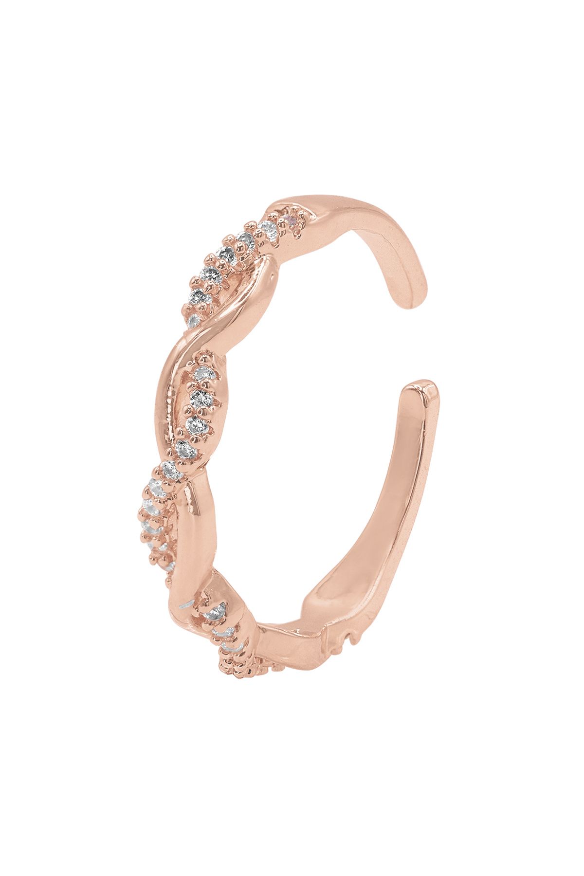 Heideman Ring Mit Stein Aria Rose Goldfarben Elegant für Damen - 58