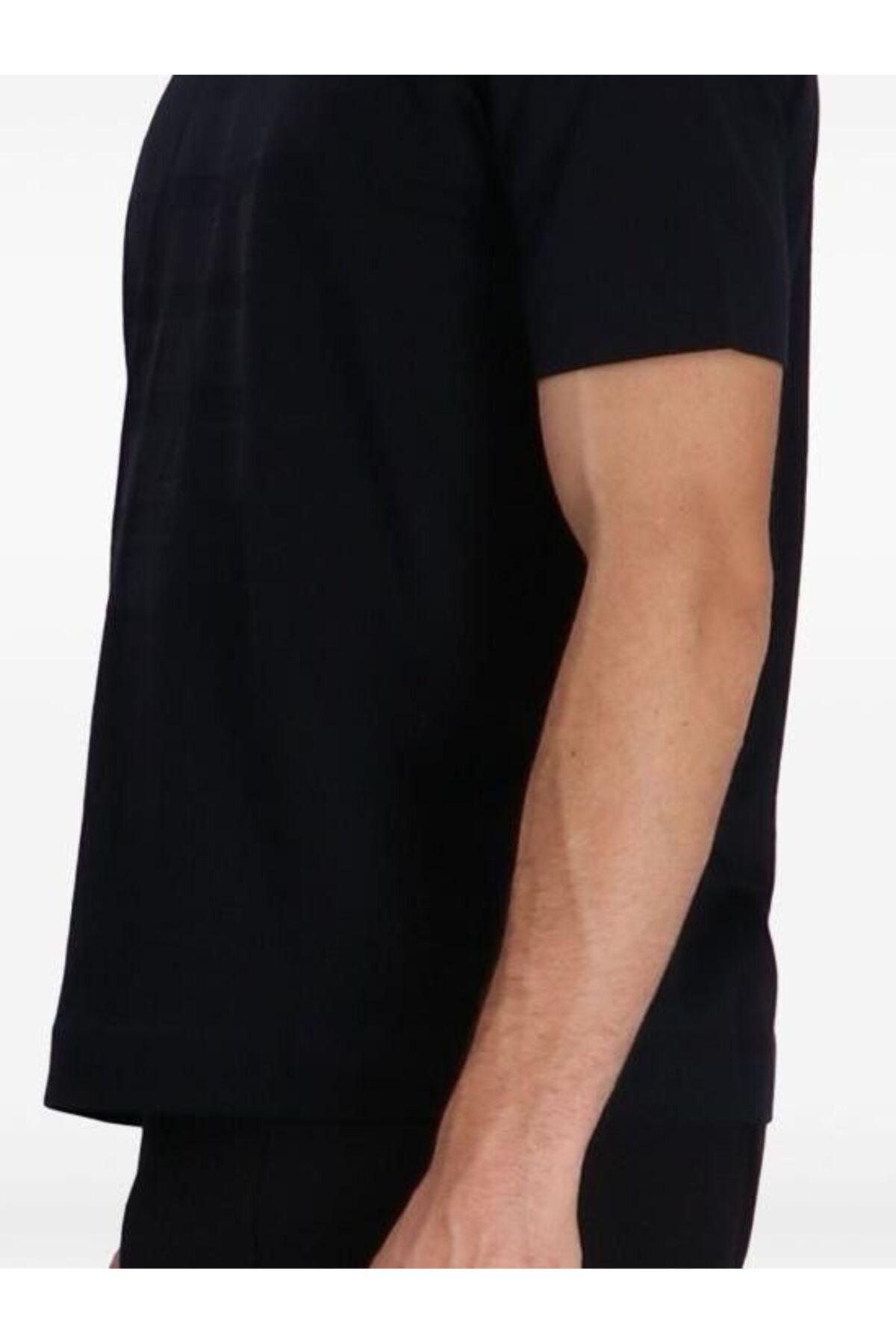 Emporio Armani-Men's Regular Fit Round Neck Cotton Short Sleeve Navy Blue T-Shirt Em 000943   Af10762-Fb232 3