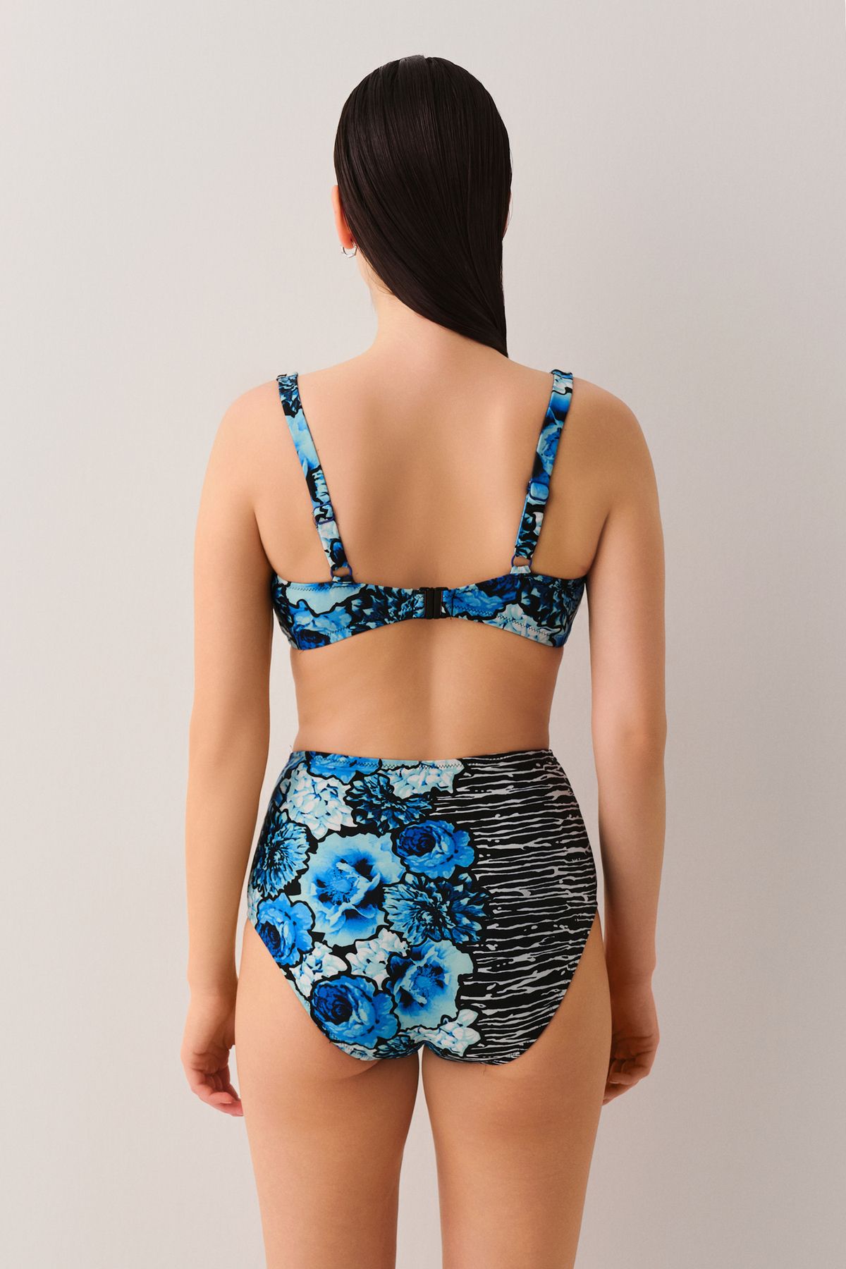 SUWEN-Azure High Waist Bikini Bottom 4