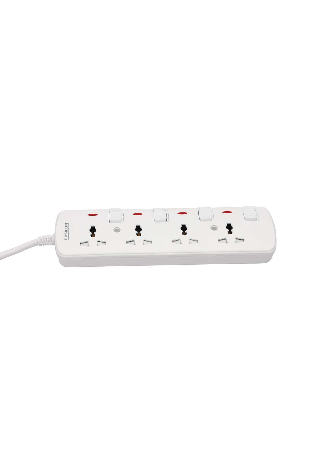 KRYPTON-Epsilon 4 Way Extension Socket with Individual Switches- ES1099|2 M Cord, 2-Year Warranty 2