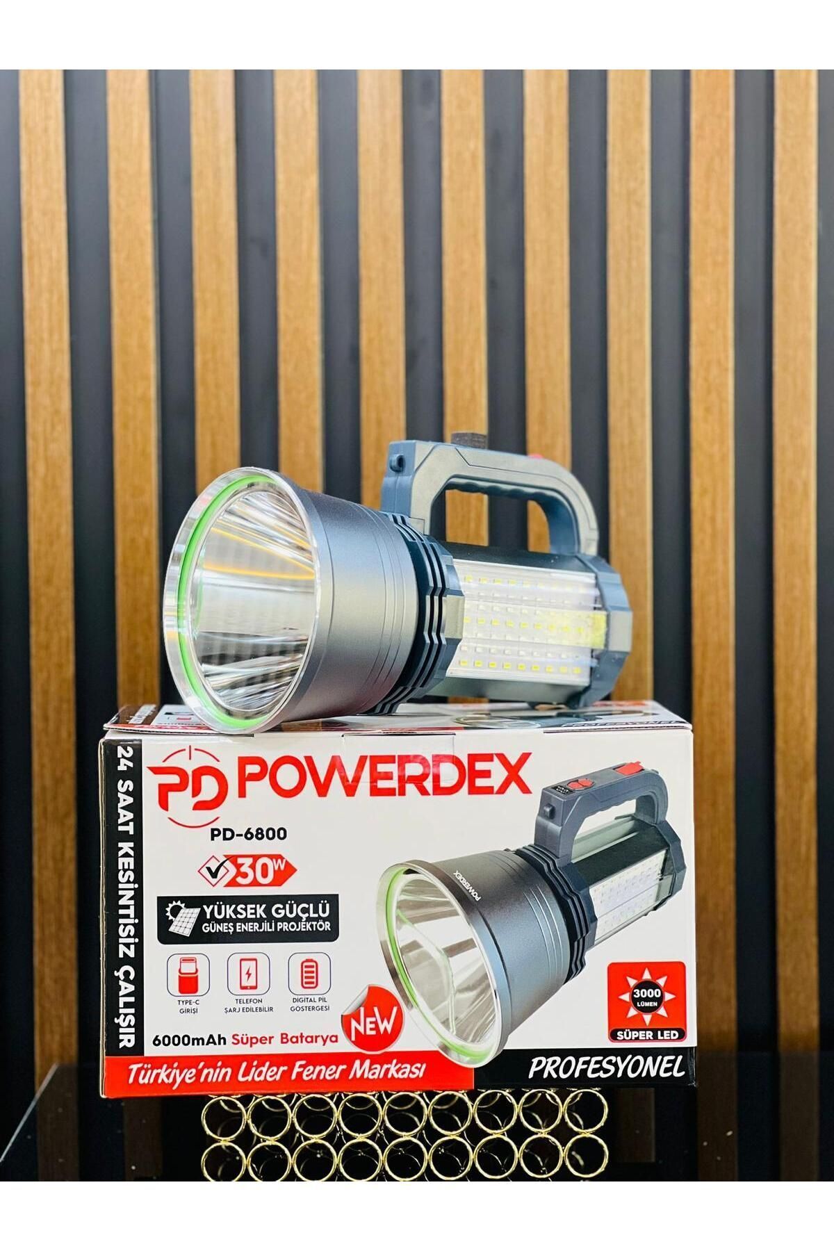 powerdex Pd-6800 6000 Mah Dijital Göstergeli Powerbank Ve 3000
