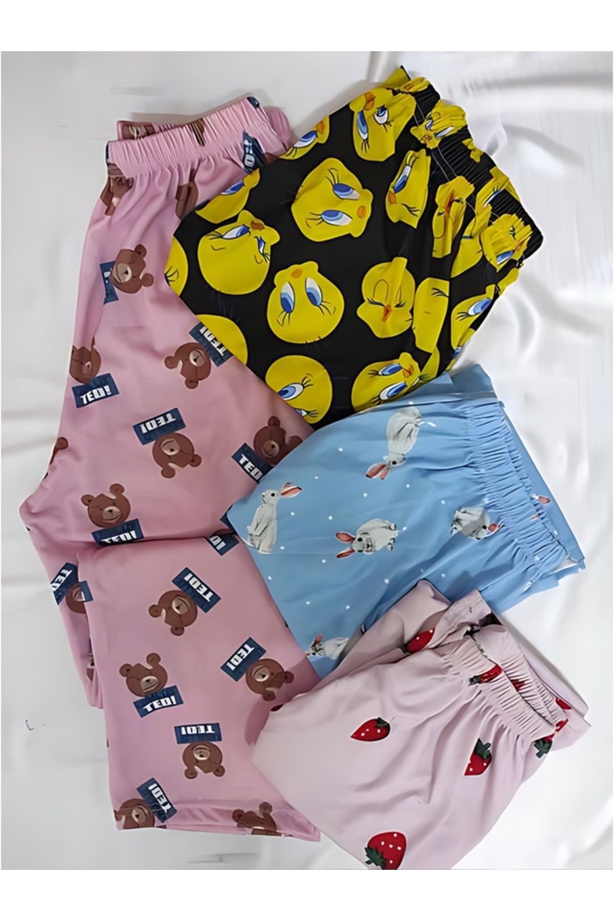 PEMBİŞ HOMEWEAR 4 LÜ PİJAMA ALTI KOD EK00020