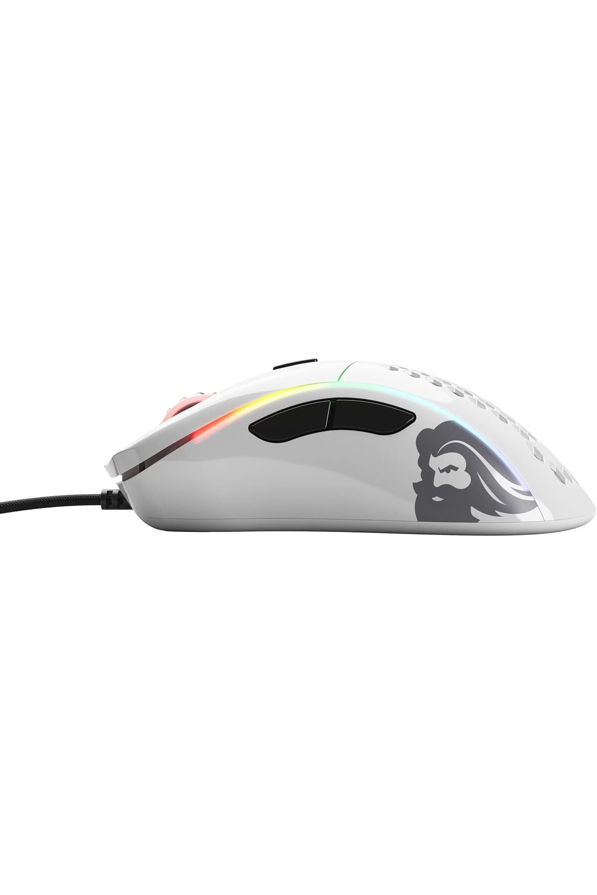 Glorious-Glorious Gaming Model D Wired Gaming Mouse - 68g Superlight Honeycomb Design, RGB, Ergonomic, Pixart 9