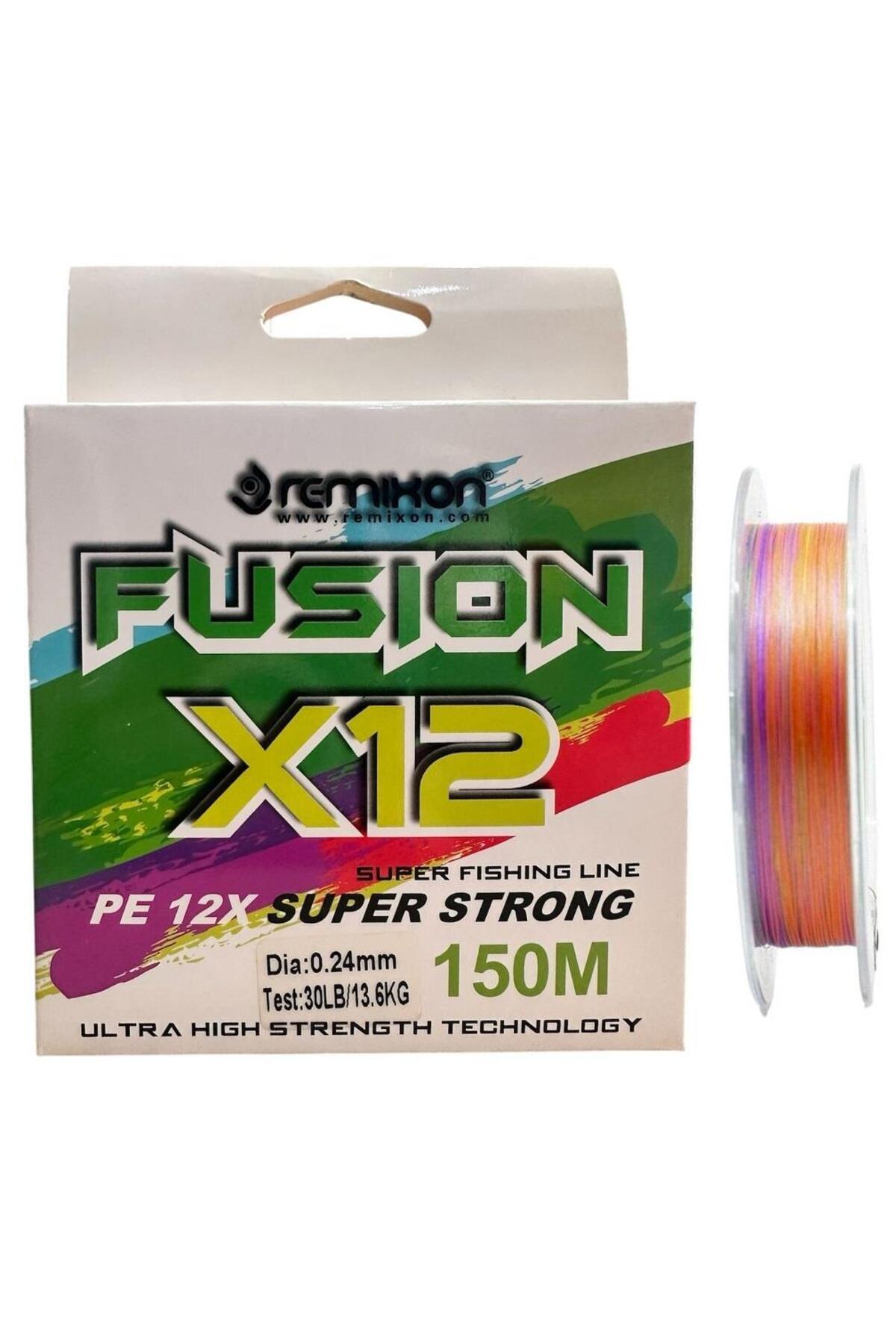 REMIXON Fusion 12 Kat 150m 0.24mm Multi Color İp Misina