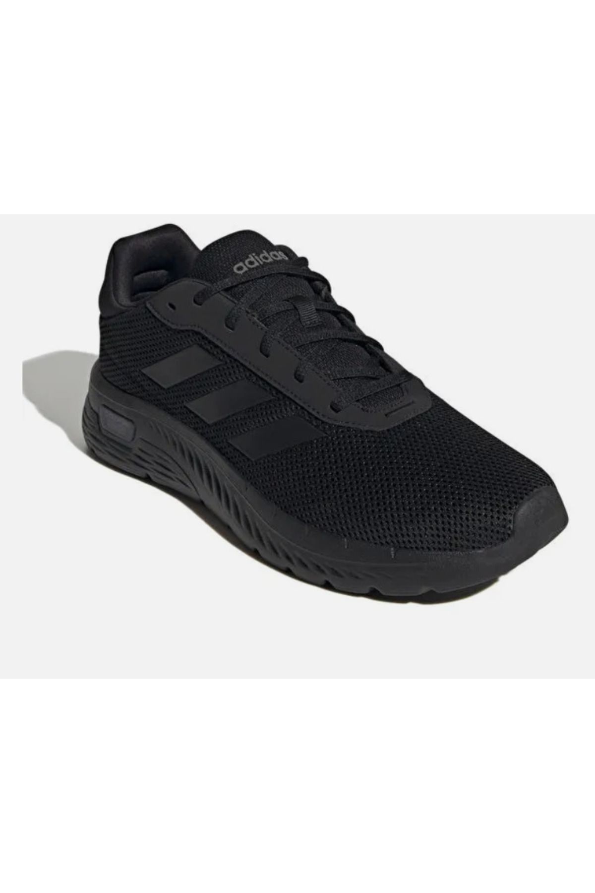 adidas-CLOUDFOAM COMFY ČERNÁ/ČERNÁ/IRONMT 3