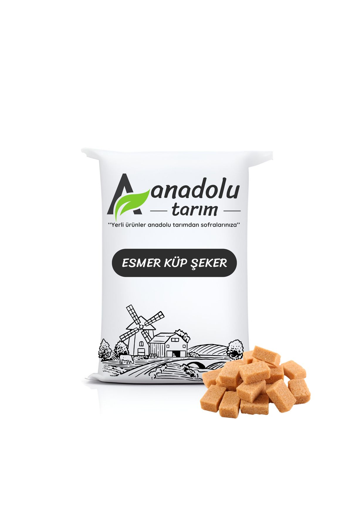 Anadolu Tarım Esmer Küp Şeker 500 gr
