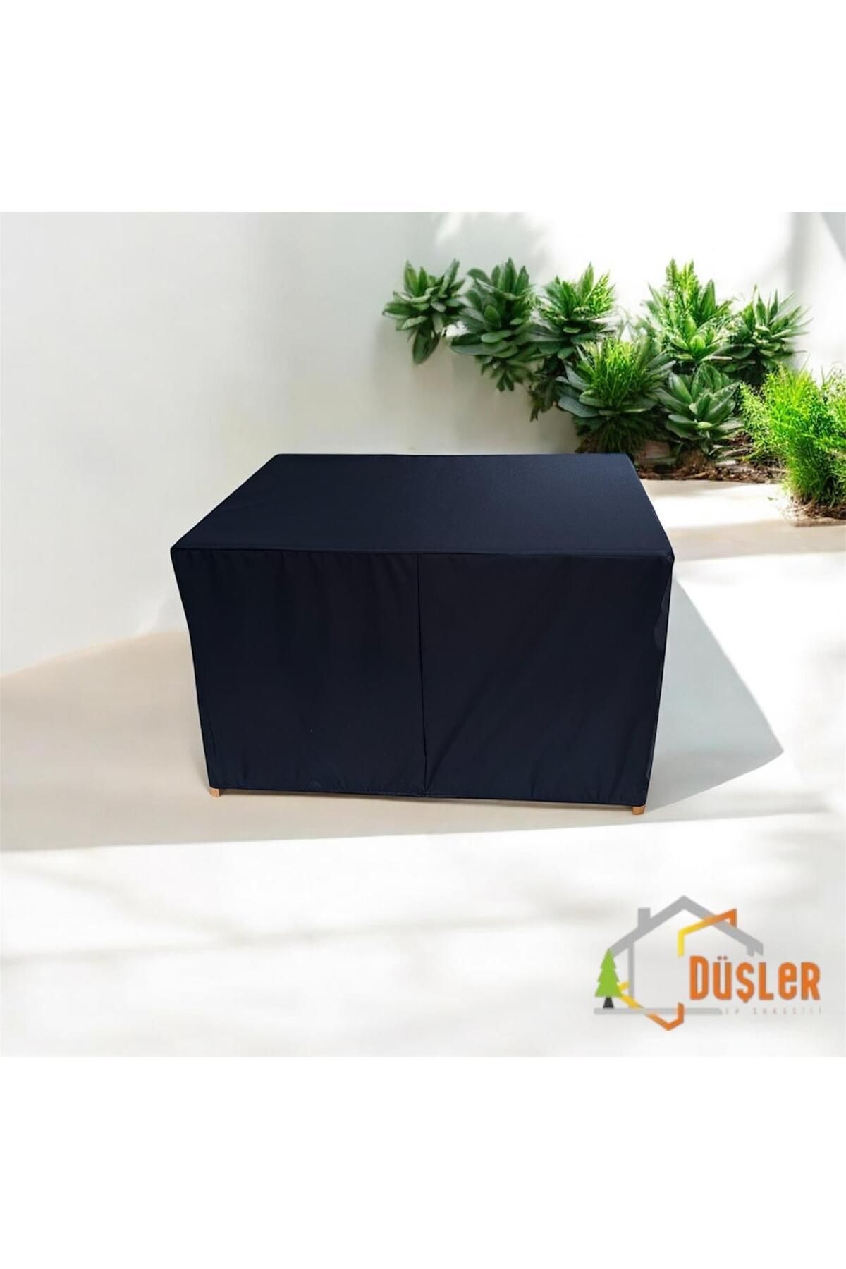 DÜŞLER EV TEKSTİLİ 200*150 Masa / Mobilya Koruma Örtüsü, %100 Su Geçirmez, İthal Mehler Kumaş, Lastikli Kılıf Branda