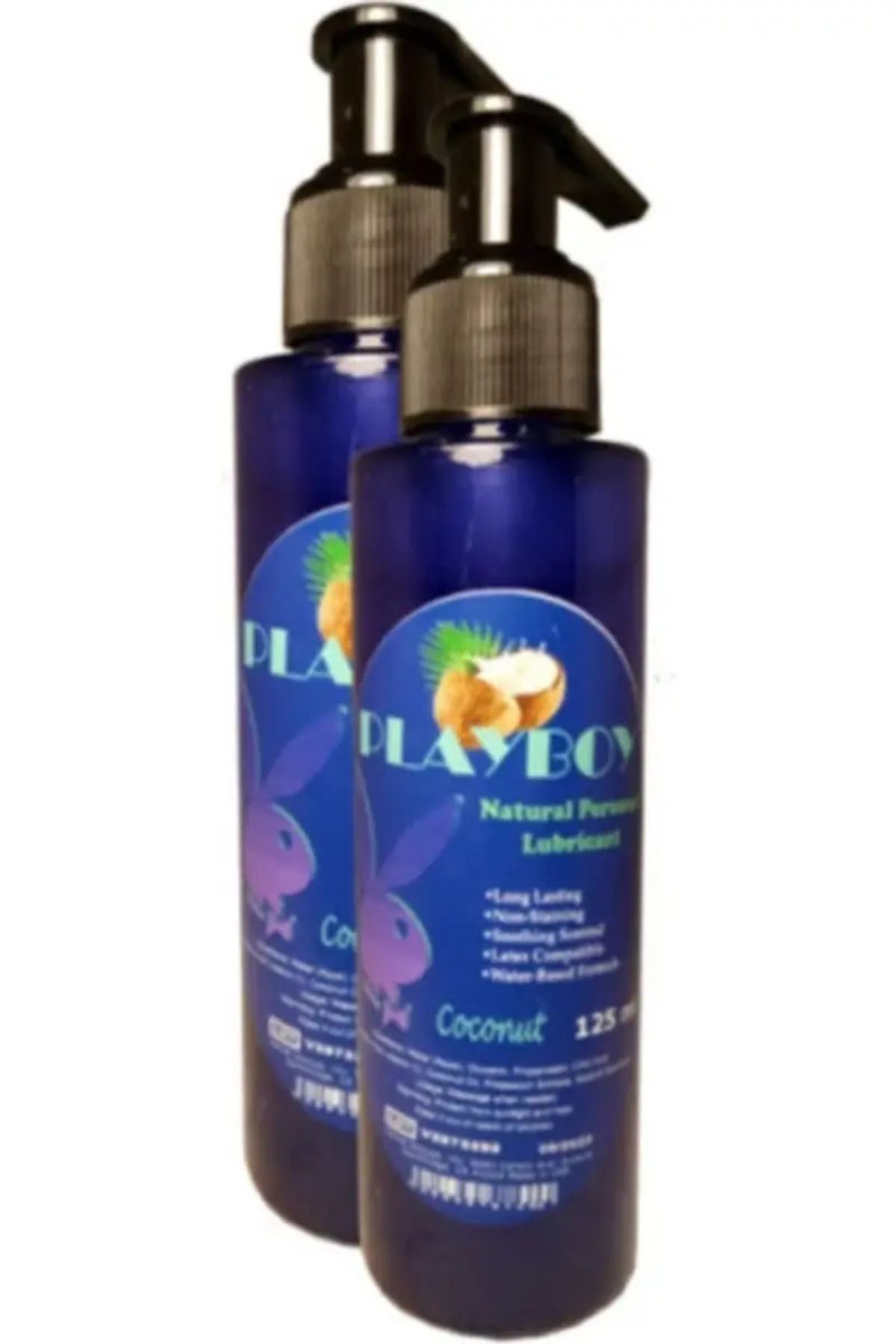 Playboy Coconut Flavor Natural Personal Lubricant 250ml Hindistancevizli Kayganlaştırıcı X 2 ADET