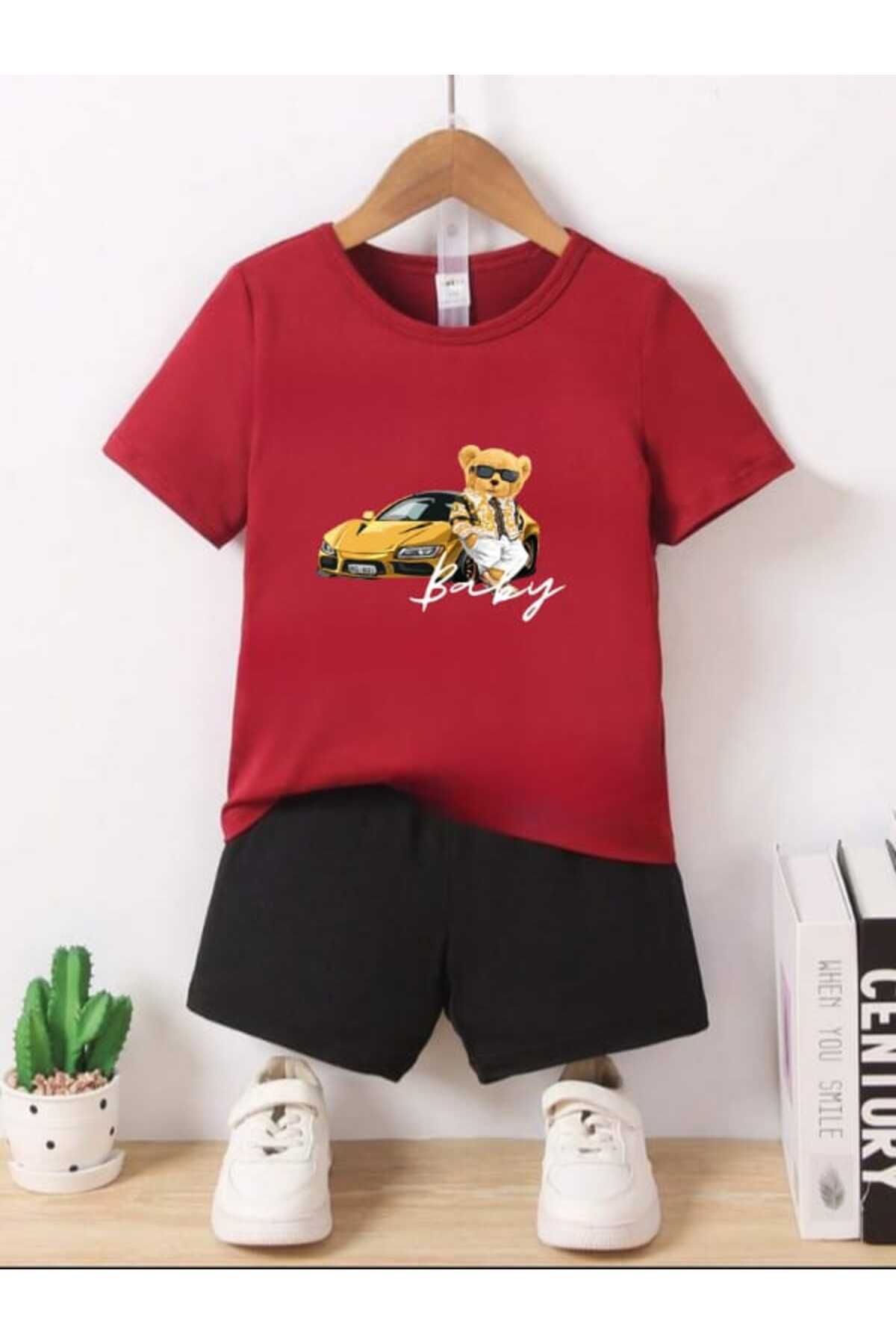 HAPPY BABY PRINTED SUMMER CHILDREN 'S SET