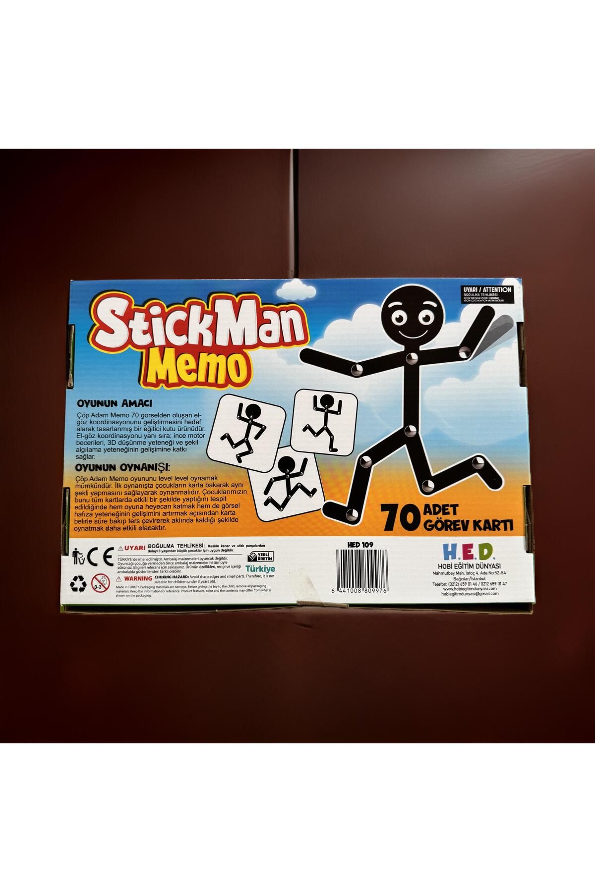 E&E Design-Stick Man Memo - Stickman Memo 2