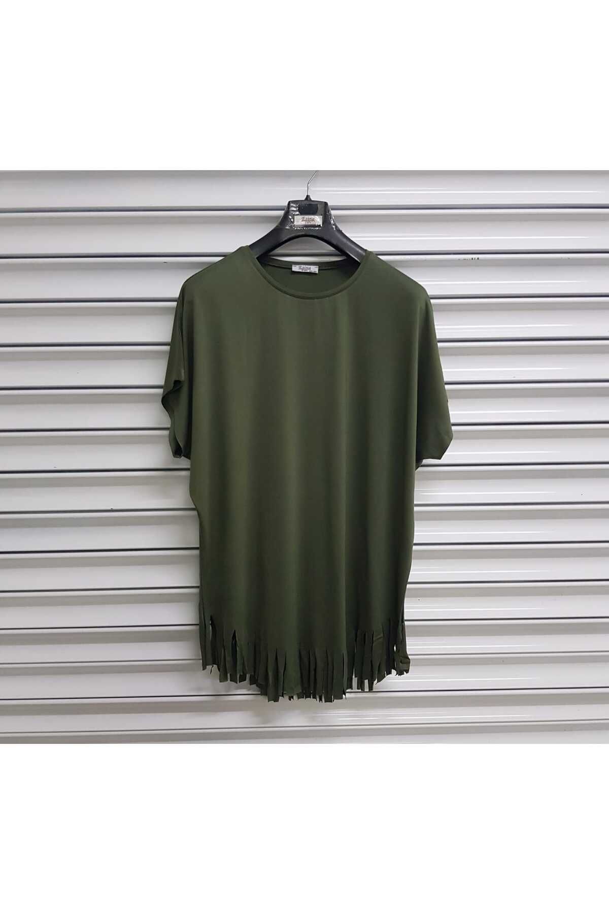 Esina-Women's Tasseled Viscose Tunic 1