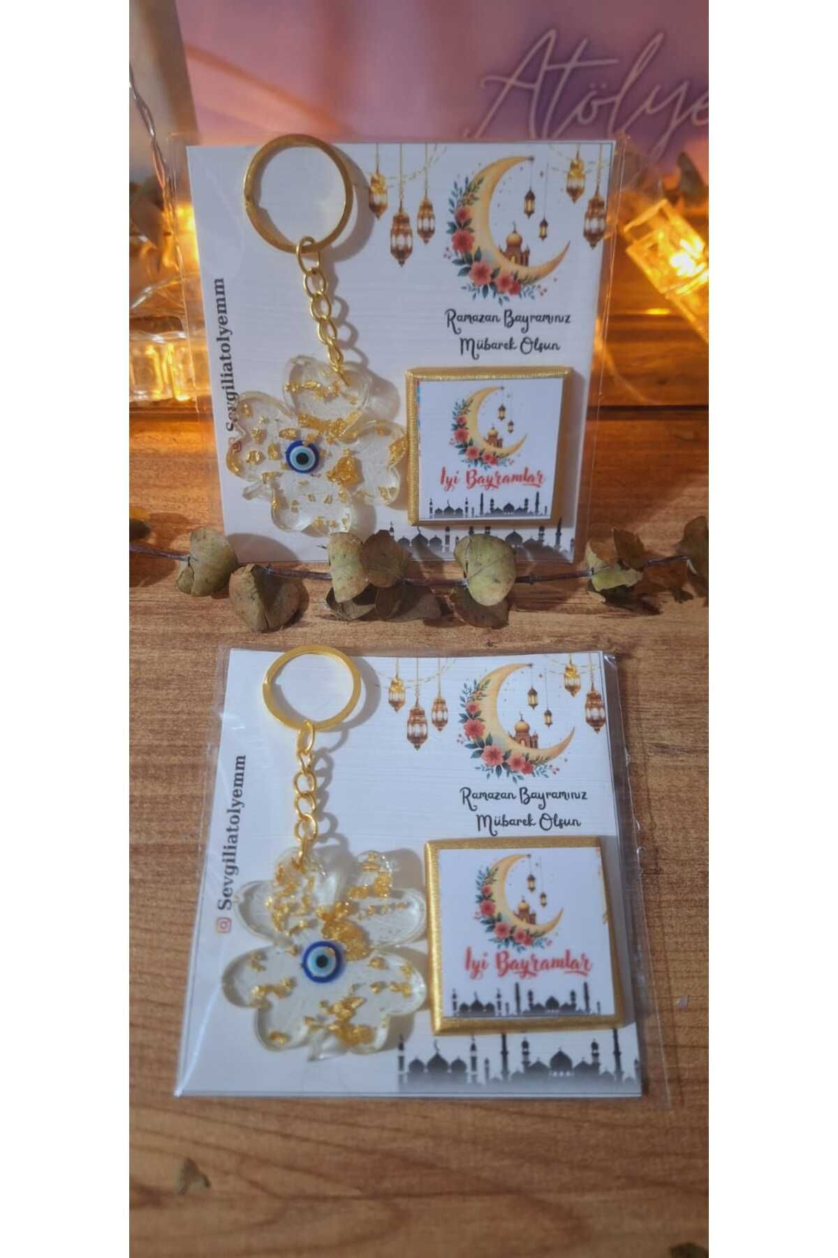 sevgiliatolyemm mutluluk getirmesi dileğiyle-5 Card Keychain-Chocolate Set Gift That Can Be Prepared According to the Concept You Want 2