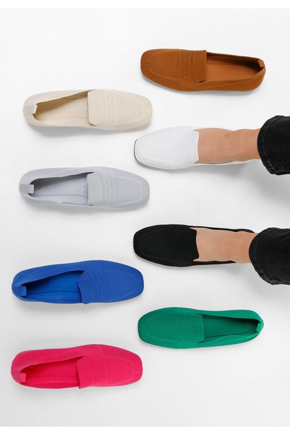 B T Shoes-Mocasini dama Kirrana albastri 7