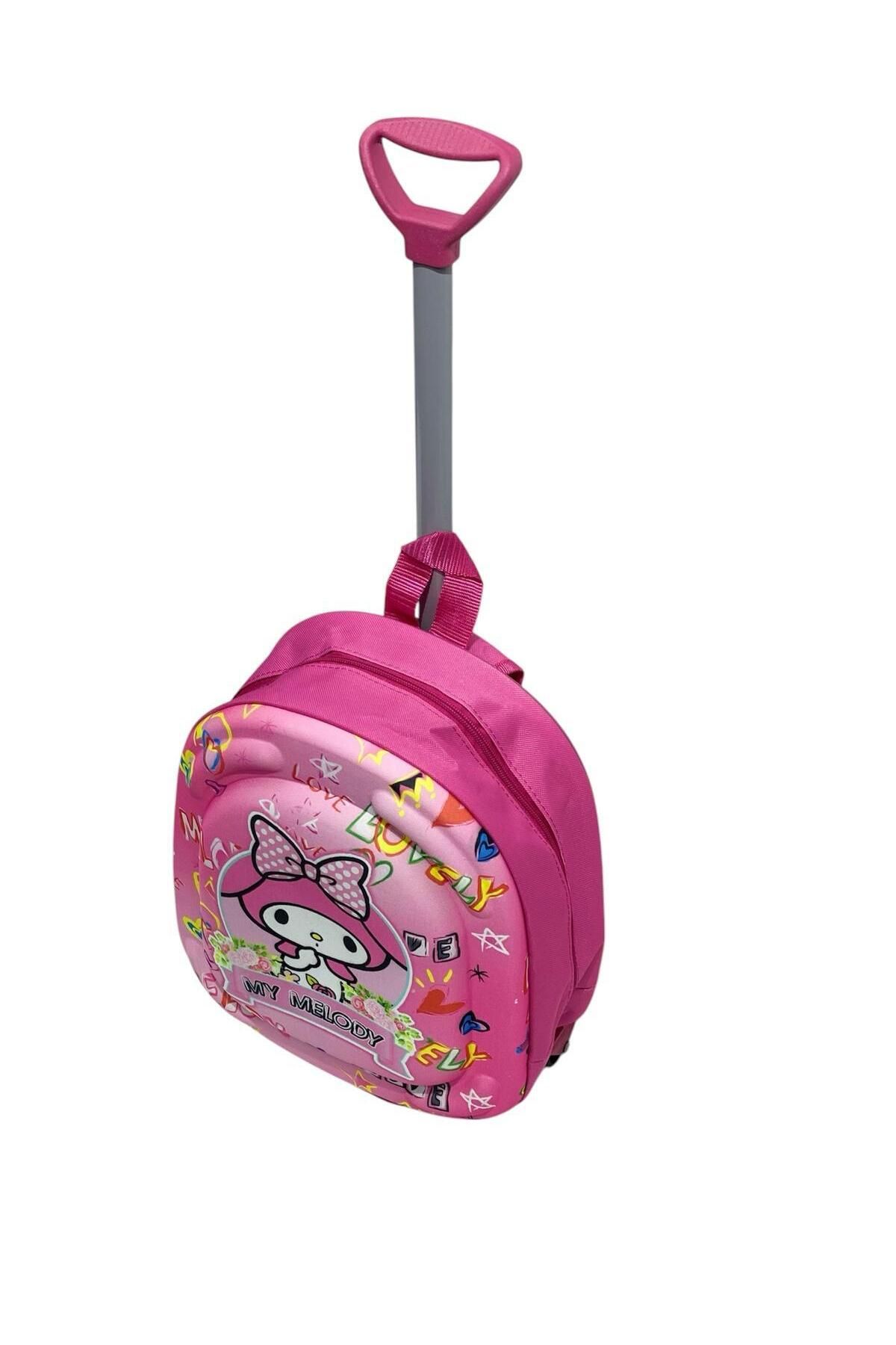 Kuzey Treend-Children's Kindergarten Rickshaw Bag Mine Craft - My Melody -Bluey - Hello Kitty 2