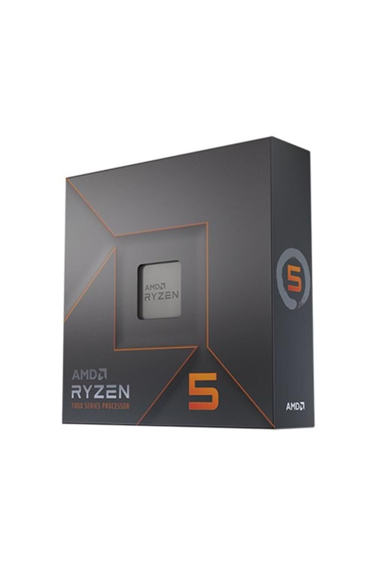 Vobotek Teknoloji AMD Ryzen 5 7600X 4.7 GHz 6 Çekirdek 38MB Cache AM5 Soket 5nm İşlemci - 100-100000593WOF