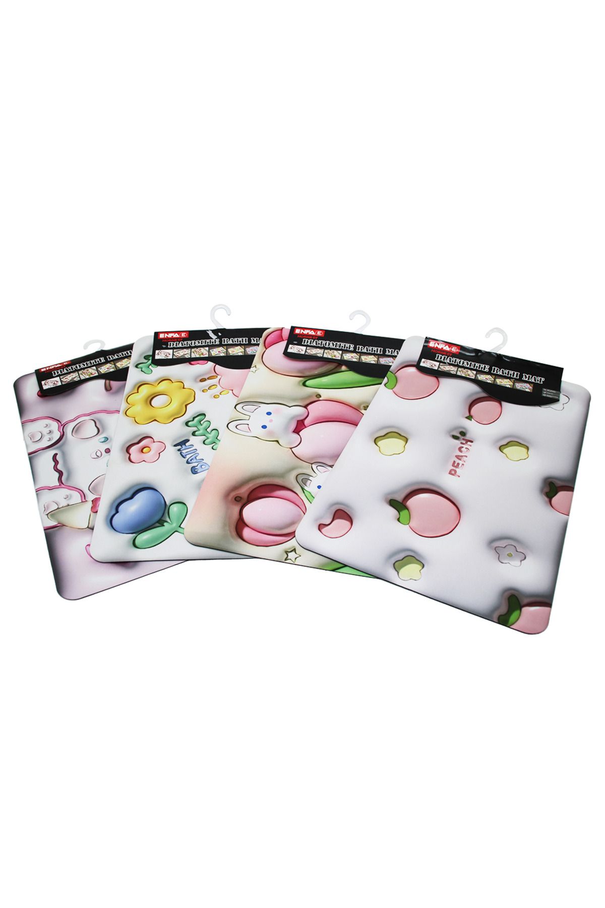 andela DESENLİ SU EMİCİ SİHİRLİ BANYO PASPAS - BULAŞIK ALTLIK 37X57CM (5057)