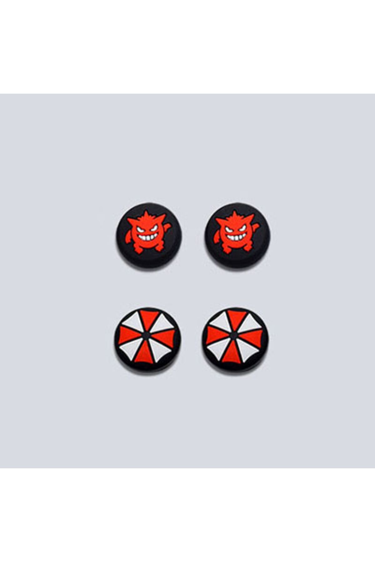 Choice-C 4pcs for NS Switch/Lite/OLED Thumb Grip Caps for Joy Con Switch Controller Joystick Cap Silicone . 1