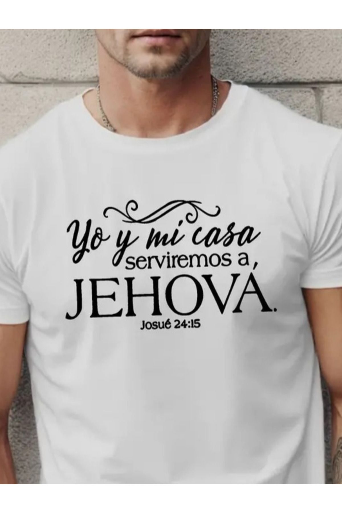 Albayrak Erkek Jehova Baskılı Süprem T-shirt
