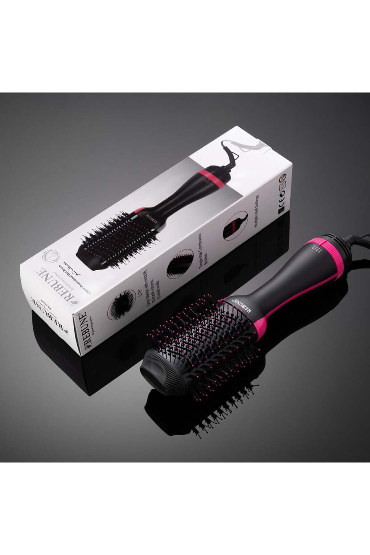 فرشاة مجفف الشعر RE-2089 PLUS - 1200 واط - أسود