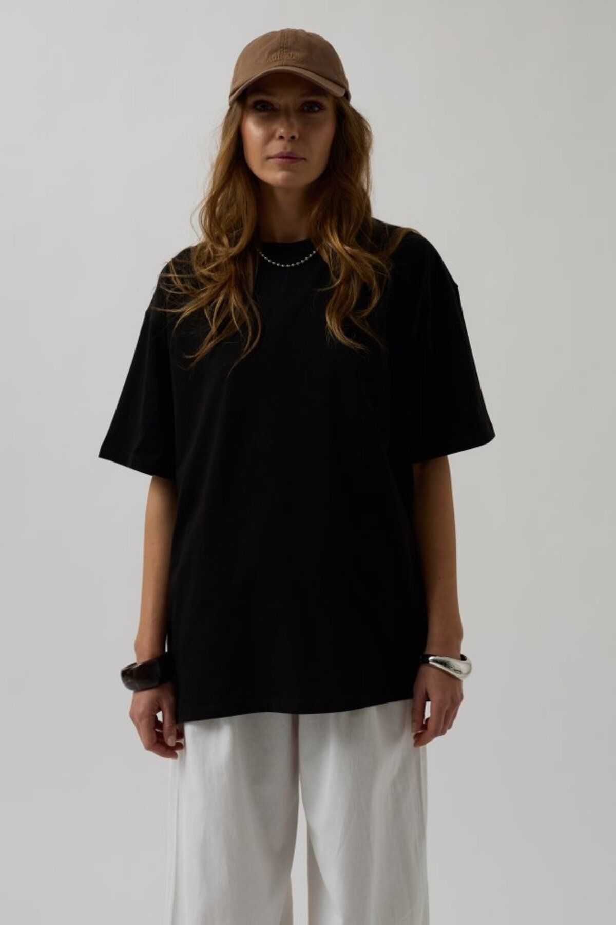 Kokosh moda Etek Ucu Baskili Tshirt