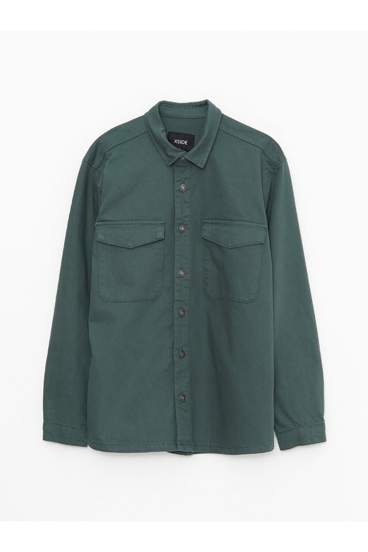 LC Waikiki-Herren-Jeanshemd – bequeme Passform, lange Ärmel 7