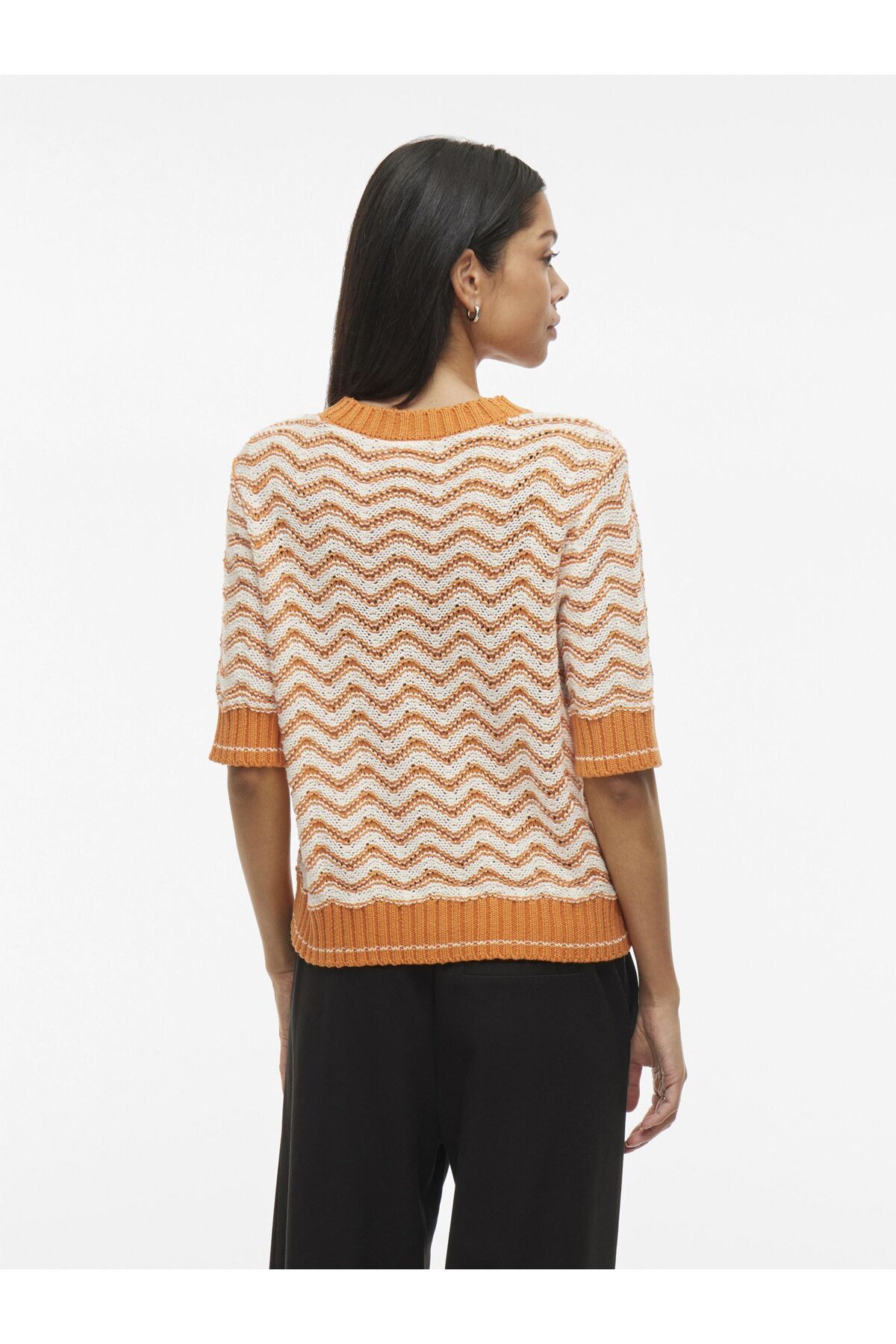 VILA-Strickjacke Kurzarm 4
