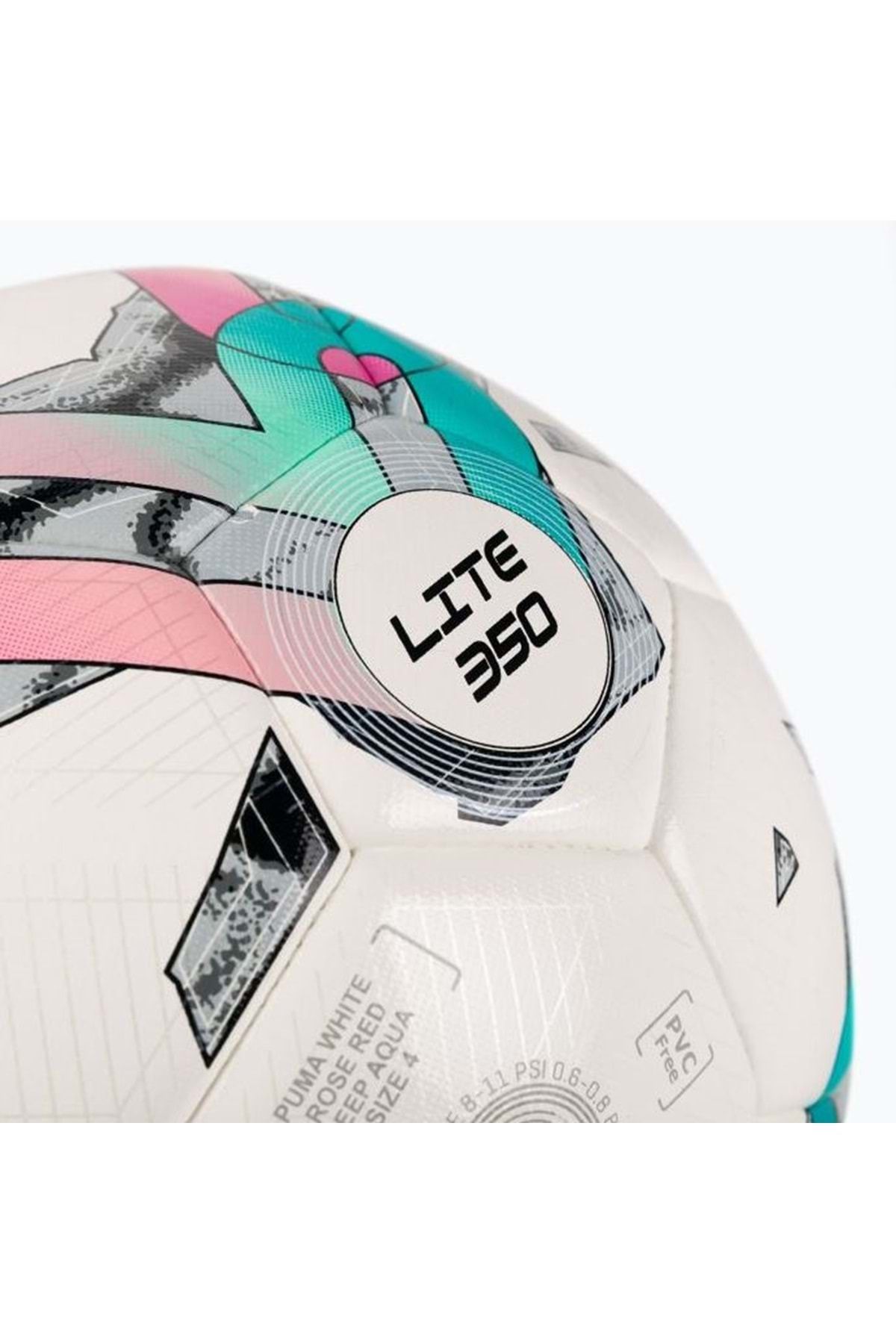 توپ فوتبال 083784 01 ORBITA 5 HYB LITE 350 NUMBER FOOTBALL BALL سفید Puma