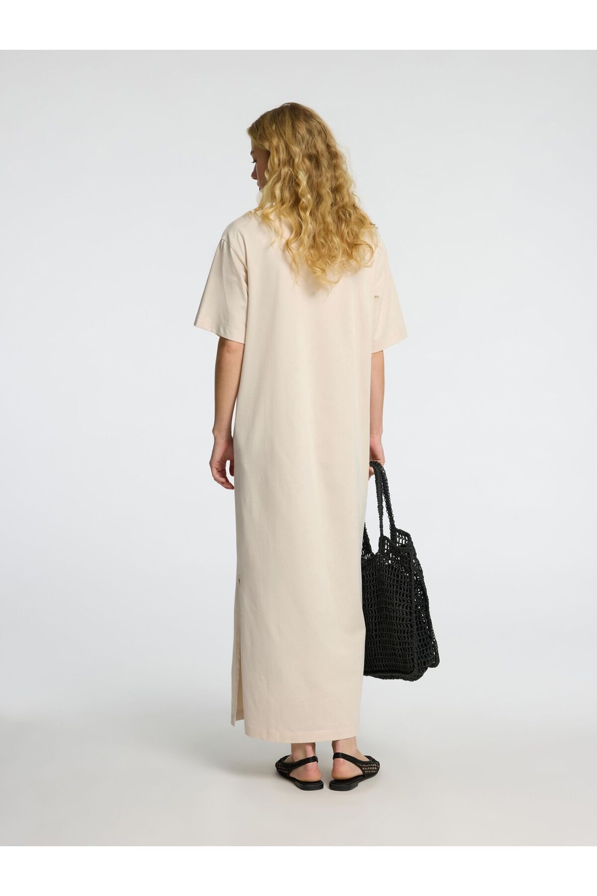 Selected Femme-Kleid mit kurzen Ärmeln Maxi 3