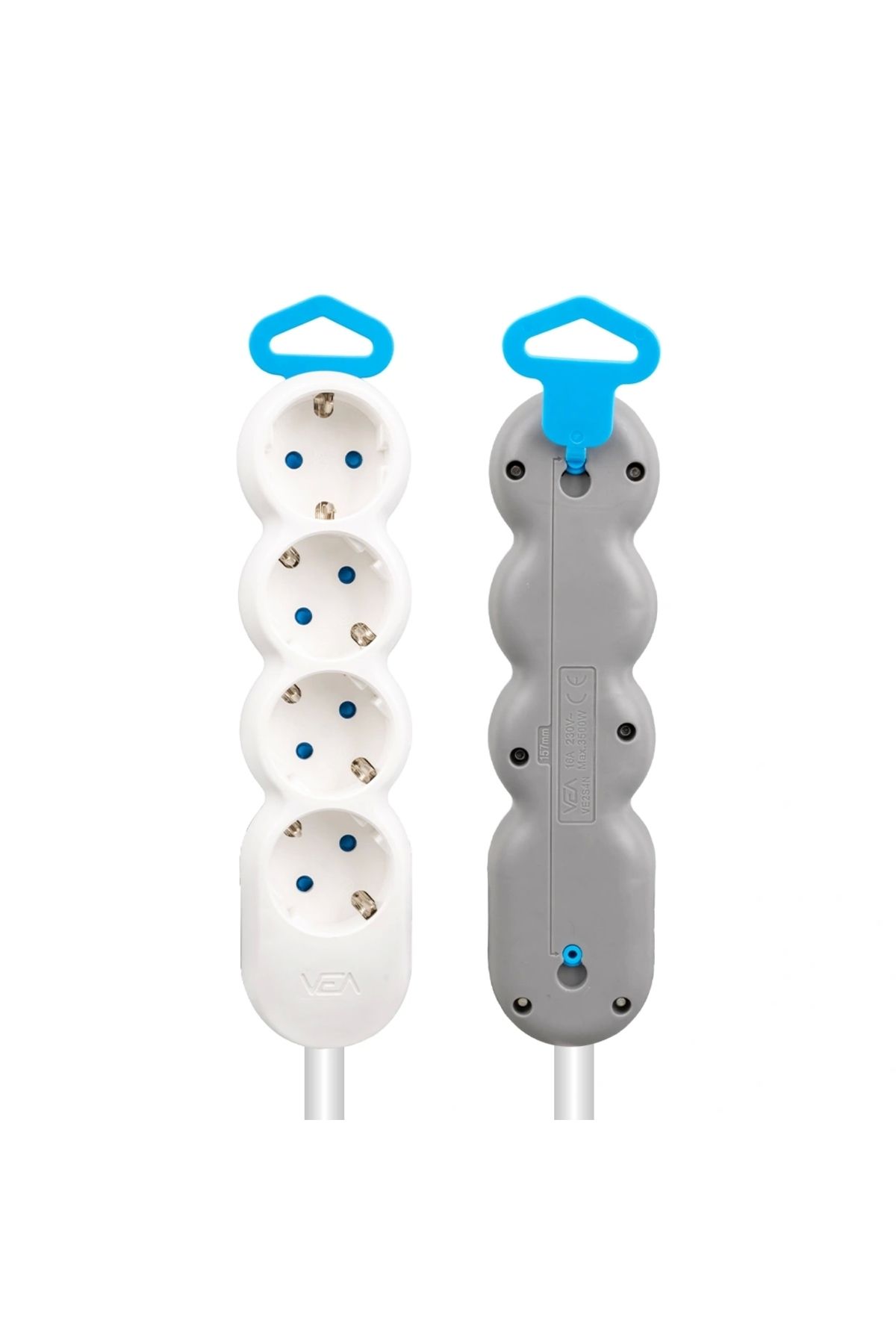 shopwave 4LÜ 1.5 METRE KABLOLU GRUP PRİZ (5047)